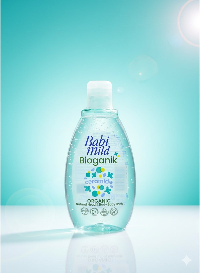 Babi Mild - Bioganik | Head & Body Baby Bath 180ml
